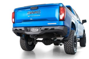Chevrolet Silverado 1500 Bumper - Rear - Addictive Desert Designs - Black Label - Hammer Black - `20-`27 Chevrolet Silverado 1500 Bumper - Rear - Addictive Desert Designs - Black Label - Hammer Black - `20-`27